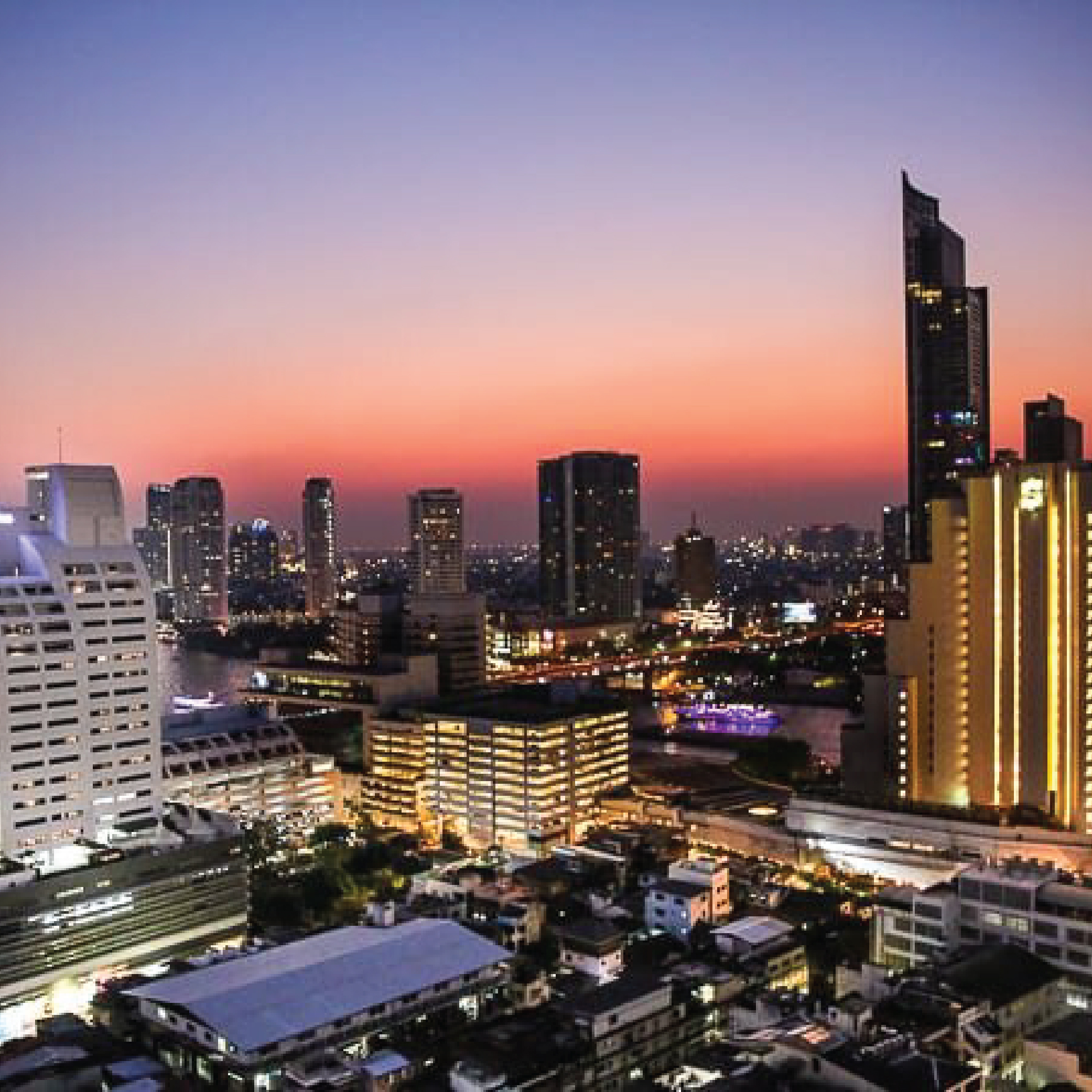 Bangkok skyline